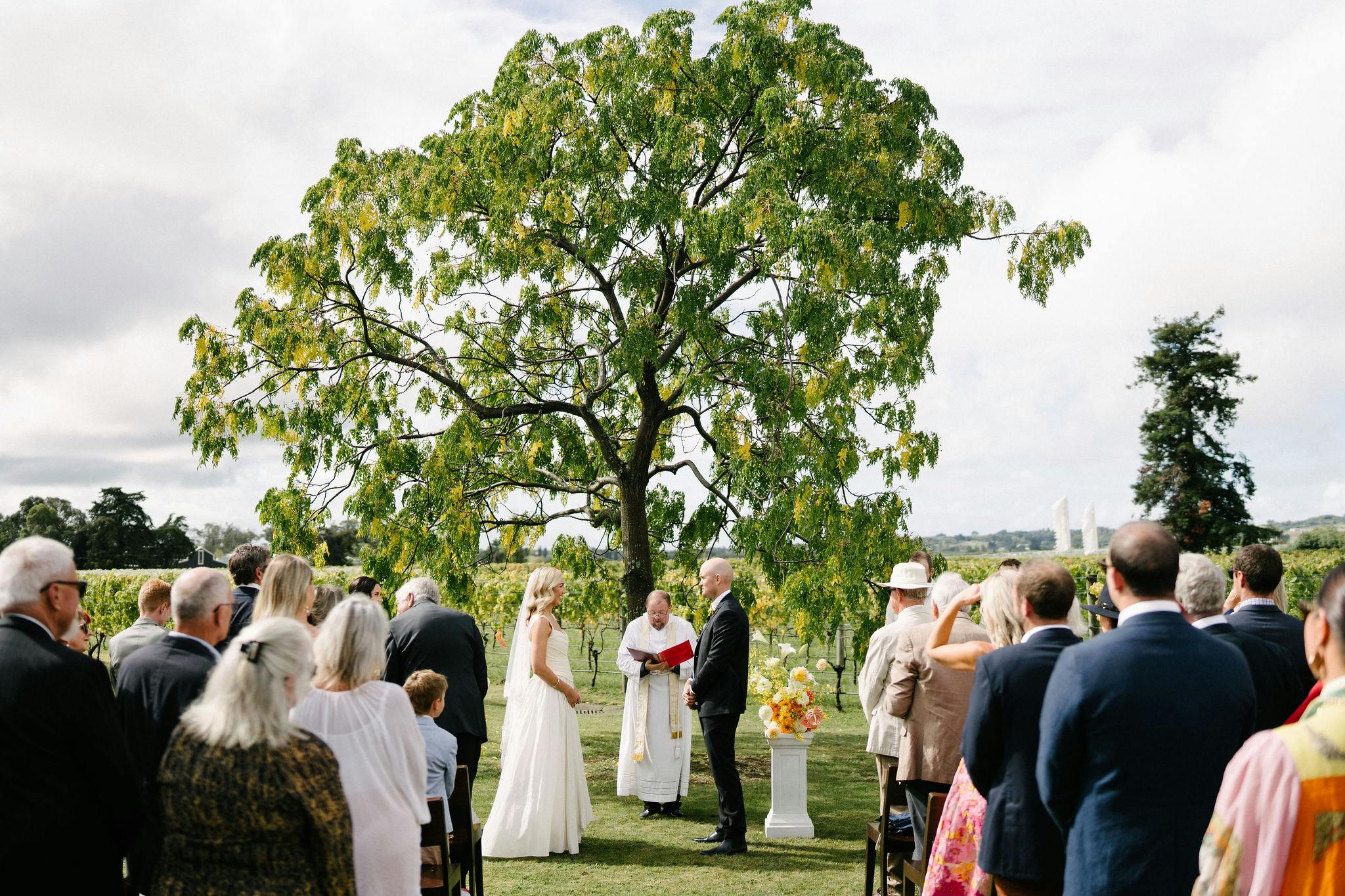 Landscape left ceremony