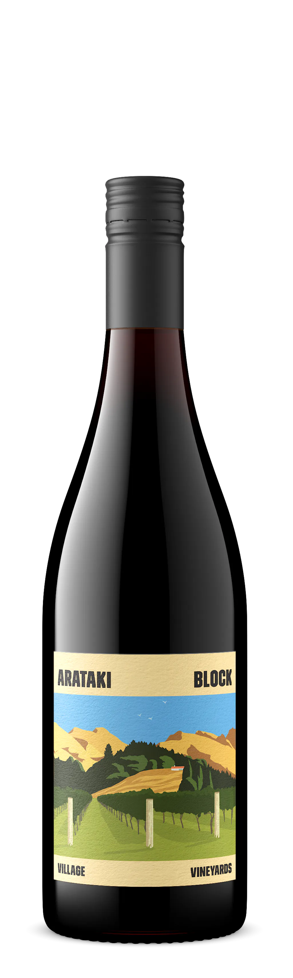 Villvineyards Red Blend Arataki Block Havelock North New Zealand 750ml Front HD